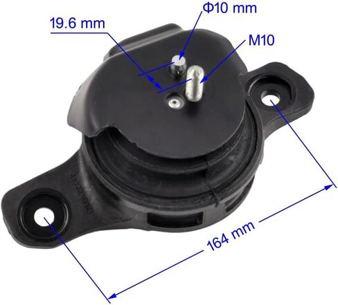 Engine Motor Mounts Transmission Mount Set 3pcs for Subaru XV Crosstrek 2.0L CVT Auto Trans. 2013 2014 2015 Replace A6798 A6786 A6743 in Kuwait