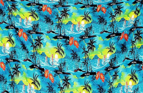 La Leela Men's Sarong Swim Bath Pareo Aloha in Kuwait