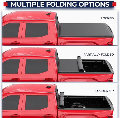 غطاء سرير تونيو من الفينيل الناعم القابل للطي من MOSTPLUS متوافق مع 2000-2006 Toyota Tundra على سرير Fleetside العلوي بطول 6.5 قدم in Saudi Arabia