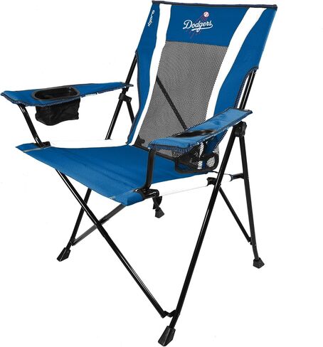 Kijaro Sports Fan Folding Chair, 26" L x 35.5" W x 37" H, Philadelphia Phillies in Saudi Arabia