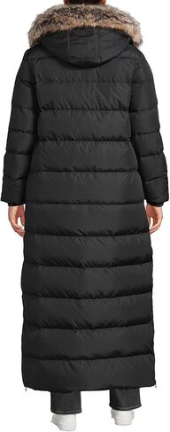 Lands' End Womens Maxi Down Coat Black Regular X-Small in Saudi Arabia