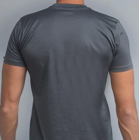 Cottonil Egyptian Cotton Men's T-Shirts MERCERISÉ –Short Sleeve Crew Neck Tees- Regular Fit O-Neck T-Shirts in Saudi Arabia