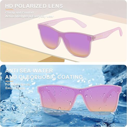 Polarized Sunglasses Womens Trendy - Fashion Glasses for Women and Men, shades women sunglasses in Saudi Arabia