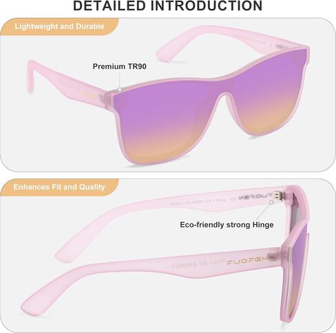 Polarized Sunglasses Womens Trendy - Fashion Glasses for Women and Men, shades women sunglasses in Saudi Arabia
