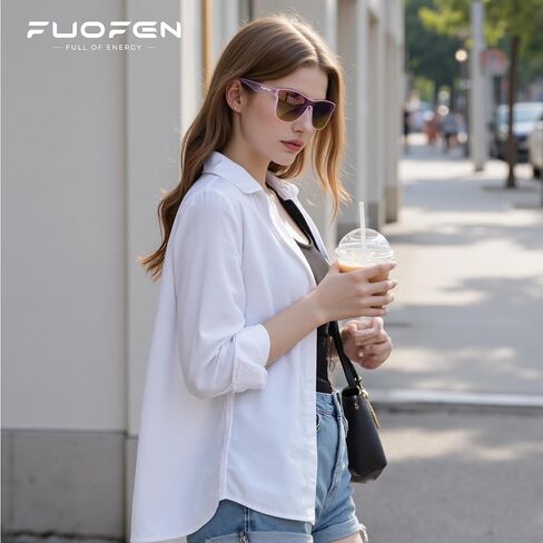 Polarized Sunglasses Womens Trendy - Fashion Glasses for Women and Men, shades women sunglasses in Saudi Arabia