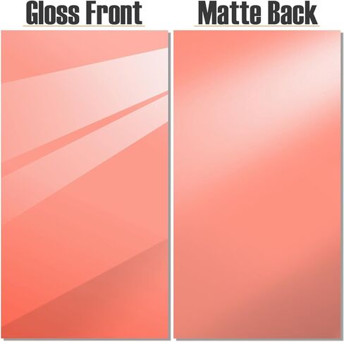 2pack Pastel Cell Cast Acrylic Sheets Raspberry Pink 1/8inch (3mm) 12x12 300x300mm Glossy Matte Laserable Plexiglass Sheets Plasitc Board for Laser Cutting Engraving DIY Project Craft Sign in Kuwait