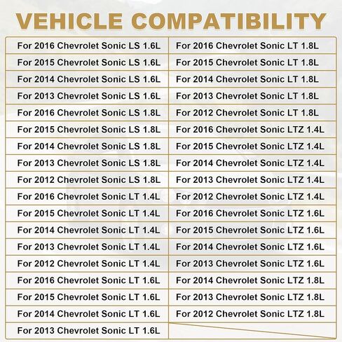 PartsFlow Grille Compatible With 2012-2016 Chevrolet Chevy Sonic Upper Chrome Frame Trim Shell W/Black Insert Grill in Saudi Arabia