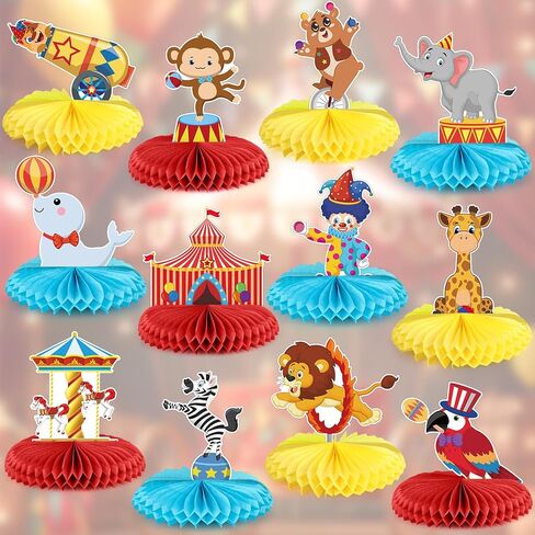 12 PCS Summer Hawaii Luau Honeycomb Centerpices استوائي Aloha Party Decorations Green Flower Leaf Tables Paper Centerples for Tropical Beach Pool Swiming Hawaii Party Decorts in Saudi Arabia