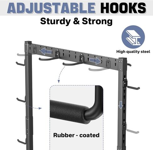 Walmann FreeStanding Bike Stand for Garage ، 4 دراجات تخزين الدراجات الرأسية موقف الثقيلة in Kuwait