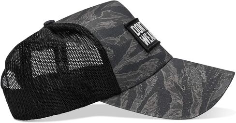 قبعة Snapback من الحديد القتالي 5 ألواح | قبعة سائق الشاحنة متوسطة الحجم مع شبكة خلفية، وعصابة رأس ماصة للرطوبة in Kuwait