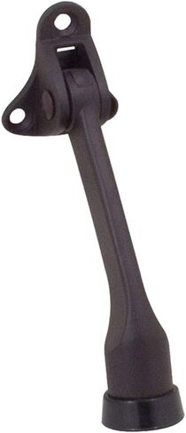 Litepak Kickdown Door Stop Premium Holder Flip Doorstop 4" (Satin Nickel, 2 Pack) in Saudi Arabia