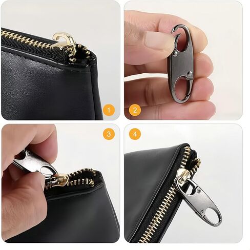 Universal Zipper Repair Kit - 3-Size Double-Sided Zippers Slider Replacement with Zipper Pull for Jackets, Luggage, Backpacks & Outdoor Gear | No-Sew Installation in Saudi Arabia