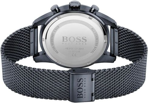 BOSS Men’s Quartz Watch – Grey Dial with Stainless Steel Strap – Sleek and Modern Everyday Timepiece in Saudi Arabia