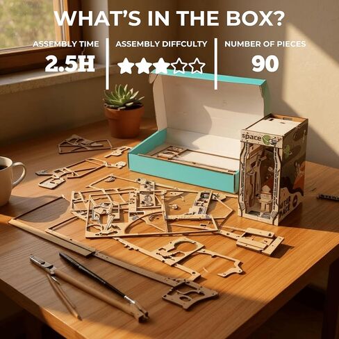 Book Nook Kit - Ice Kingdom Castle DIY Miniature Booknook House Kit مع مصابيح LED ، اللغز الخشبي ثلاثي الأبعاد ، رف الكتب ديكور ديكور هدية للبالغين المراهقين والمبتدئين ، محفوظات الكتب الإبداعية in Kuwait