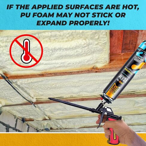 Y'allCanDiy PU Foam Spray - Single 1000ml Can - Expanding Foam for Insulation, and More in Kuwait