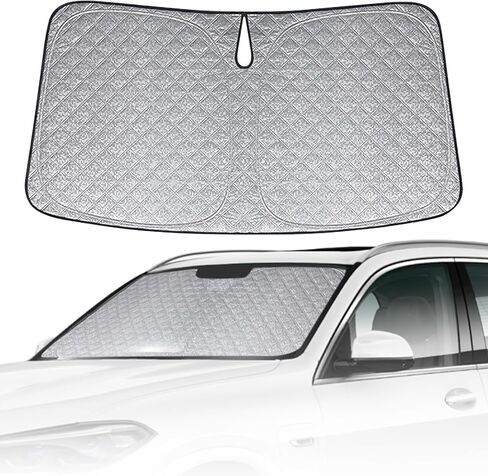 6 طبقات مخصصة لتناسب الزجاج الأمامي الظل أشعة الشمس لعام 2017-2022 هوندا أكورد ، سيارة طي قابلة للطي مع كيس تخزين ، عاكس الحرارة وحماية الأشعة فوق البنفسجية in Kuwait