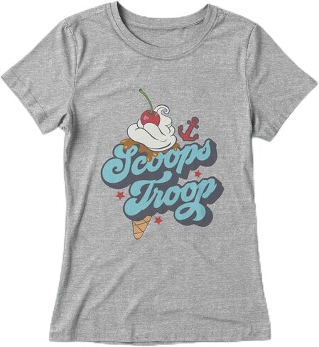 Fifth Sun Stranger Things Scoops Troops Girls Short Sleeve Tee Shirt in Saudi Arabia