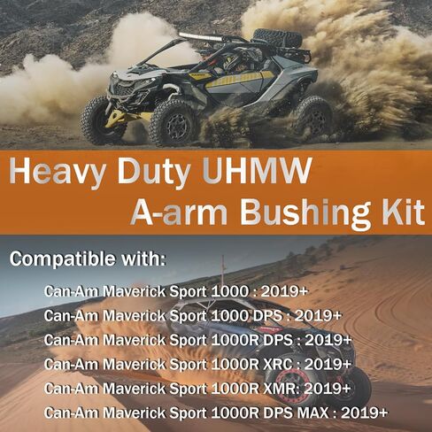 A-Arm Control Arms Bushing Kit Replacement for Can Am Commander 800, Commander 800 Max, Commander 1000, Commander 1000 Max, Replaces ‎‎706200181 706201062 706200678 706202445 CT-026 in Saudi Arabia
