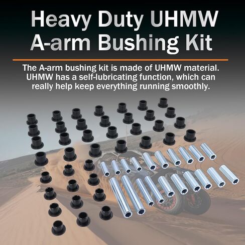 A-Arm Control Arms Bushing Kit Replacement for Can Am Commander 800, Commander 800 Max, Commander 1000, Commander 1000 Max, Replaces ‎‎706200181 706201062 706200678 706202445 CT-026 in Saudi Arabia