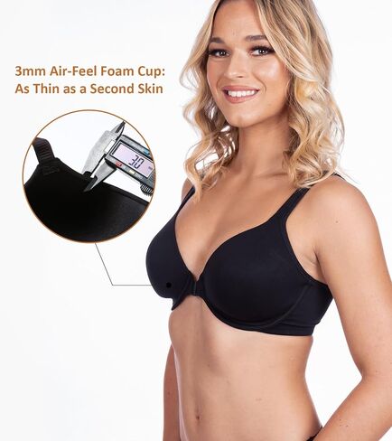 HACI Front Closure Posture Everyday Bra for Women Full Coverage Plus Size Bra Raceback in Saudi Arabia