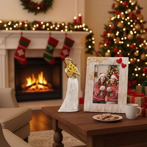 نان زاي نان فانغ هدايا للنساء أصدقاء ابنة الابنة دعم ملهمة هدايا عباد الشمس للنساء عيد ميلاد 6.7 "التماثيل المنحوتة باليد ديكور المنزل in Kuwait