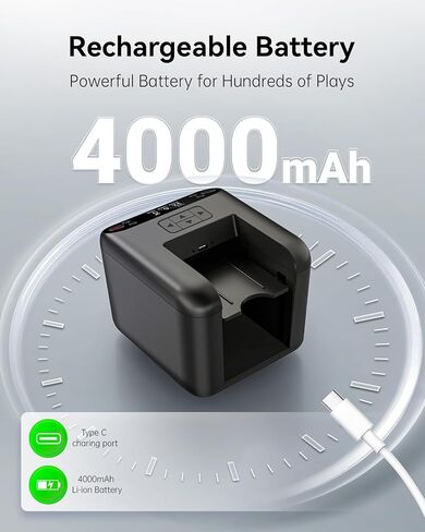 آلة تاجر البطاقات الأوتوماتيكية تدور 360 للعبور 2/1/3 الطوابق آلة التعامل مع البطاقات القابلة لإعادة الشحن USB ، من أجل لعبة بطاقة Texas Holdem Uno (Black ، 3 Deck) in Kuwait