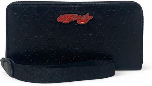 محفظة ED HARDY النسائية بسحاب حول المعصم مع حزام المعصم in Kuwait