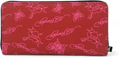 محفظة ED HARDY النسائية بسحاب حول المعصم مع حزام المعصم in Kuwait