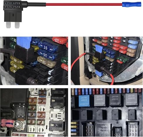 FXC 16 Pack 12V Car Add-A-Circuit Fuse Tap Standard Mini Micro2 Low Profile Taps 4 Types Ato ATC ATC ATM APM لقارب شاحنة السيارة in Saudi Arabia