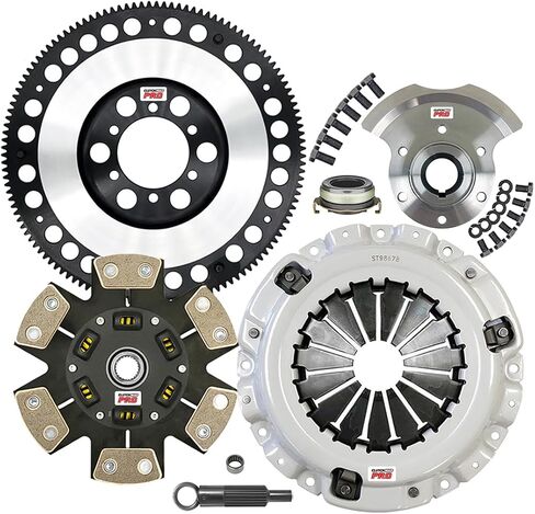 ClutchMaxPRO Performance Stage 3 Clutch Kit Compatible with 2004 2005 2006 2007 2008 2009 2010 2011 Mazda RX8 1.3L 13B-MSP 6 Speed (CP10061HDC-ST3) in Saudi Arabia