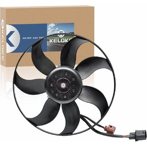 KELOKE Engine Radiator Cooling Fan Assembly Compatible with Smart Fortwo 2007-2015 L3 1.0L, Fortwo 2011-2012 ELECTRIC, Replace# 0002009323 A0002009323 in Saudi Arabia