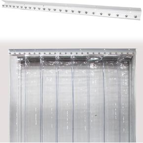 أجهزة باب ستريت 8 أقدام (قسمين من 4 أقدام) ، شماعات باب بلاستيكية الاستخدام الصناعي التجاري ، الفولاذ المجلف in Kuwait