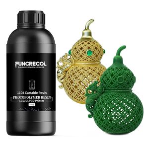 Castable 3D Printer Resin Easy to Printing and Burn for Jewelry and Metal Parts, Jewelry Casting Resin with Low Ash Content High Resolution Compatible with 405nm Resin Printer 1000g Purple in Kuwait