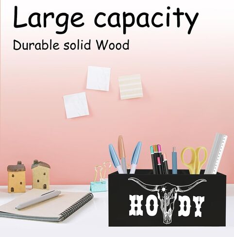 كن قويًا وشجاعًا ، حامل قلم رصاص مسيحي ، هدايا مسيحية للنساء ، منظم حامل قلم رصاص الآية التحفيزية لمكتب المكتب الملحقات المكتبية in Kuwait
