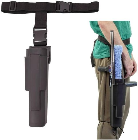 XERO Window Cleaning Holster and Belt- Detachable Side Bucket on a Belt Squeegee Holder and Tool Belt - Green in Saudi Arabia