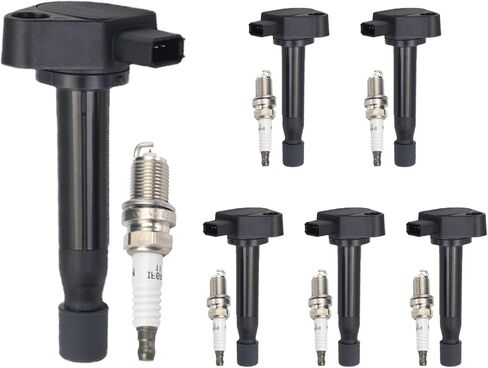 Set of 8 Ignition Coil Packs & Spark Plugs for 2007-2011 Cadillac DTS, 2007-2009 SRX, STS, XLR, 2007-2011 Buick Lucerne, UF543, 099700-0940 in Kuwait