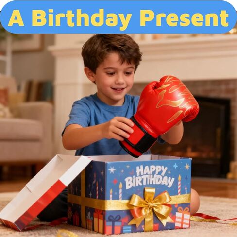 Boxing Gloves Boxing Gloves for Kids Kids Boxing Gloves Kids Boxing Gloves for 3-8 Years Toddler Boxing Gloves Boxing Gloves for 3-8 Year in Saudi Arabia