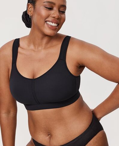 AISILIN Women's Wireless Plus Size Bra Comfort Full Coverage Lightly Lined No Underwire Smooth Scoop Neck in Kuwait