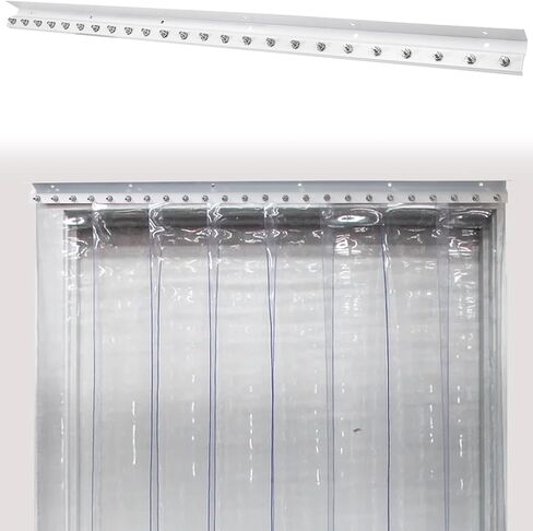 أجهزة باب ستريت 8 أقدام (قسمين من 4 أقدام) ، شماعات باب بلاستيكية الاستخدام الصناعي التجاري ، الفولاذ المجلف in Kuwait