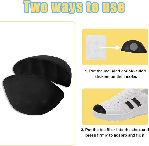 Shoe Filler for Too Big Shoes Women and Men，Shoes Too Big Inserts, Can Be Used to Fill The Inside of The Footwear ，Cushion The Pressure and Prevent Slipping Off (3 Pairs Small Size, Blue) in Kuwait