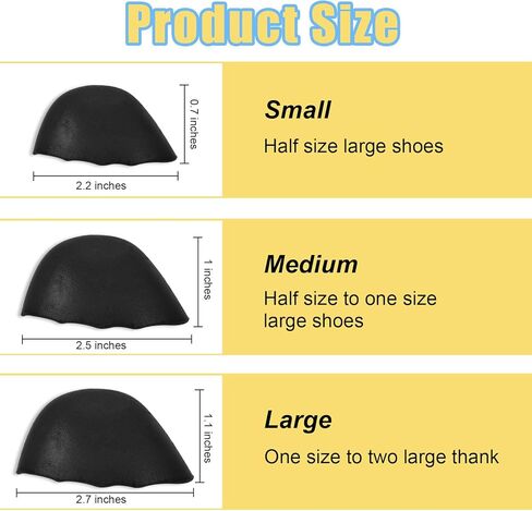 Shoe Filler for Too Big Shoes Women and Men，Shoes Too Big Inserts, Can Be Used to Fill The Inside of The Footwear ，Cushion The Pressure and Prevent Slipping Off (3 Pairs Small Size, Blue) in Kuwait
