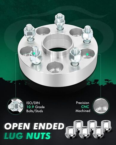 SCITOO 2X 1.25 inch Wheel Spacers adapters 5x114.3 to 5x114.3 12x1.5 Studs 60.1mm fit for 2016-2017 for GS200t 1993-2019 for GS300 in Saudi Arabia