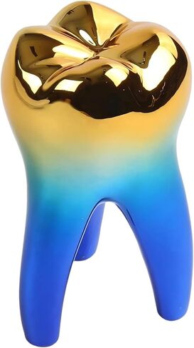 Dental Tooth Model Decorations for Office Tooth Model Gift for Display Decoration Clinic Desktops Dental Student Gift(Sliver) in Saudi Arabia