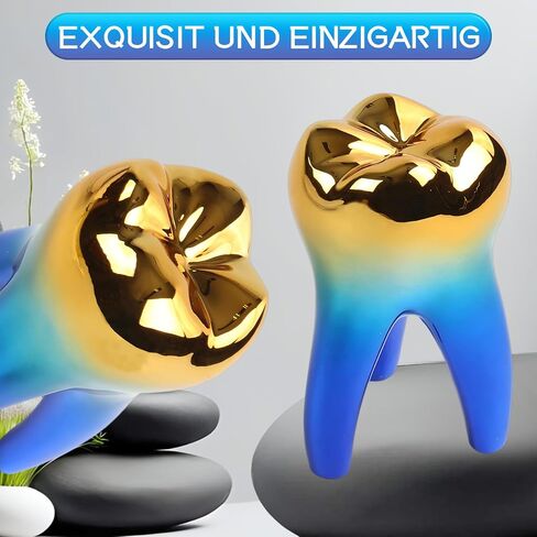 Dental Tooth Model Decorations for Office Tooth Model Gift for Display Decoration Clinic Desktops Dental Student Gift(Sliver) in Saudi Arabia