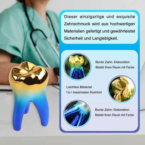 Dental Tooth Model Decorations for Office Tooth Model Gift for Display Decoration Clinic Desktops Dental Student Gift(Sliver) in Saudi Arabia
