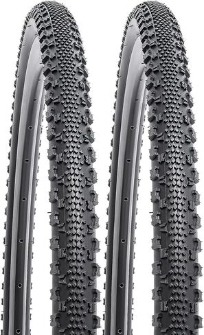 YUNSCM 2-PCS 700C Bike Tires 700x38C/40-622 and 700C Heavy Duty Bike Tubes Schrader Valve Compatible with 700x36C 700x37C 700 x 38C 700x39C 700x40C Bike Bicycle Tires and Tubes (Y-1005) in Saudi Arabia