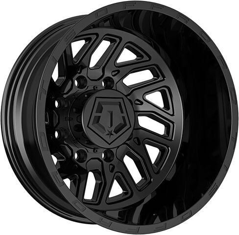 TIS 544B 22X10 Gloss Black Wheel - 8X6.50 Bolt Pattern, +10mm Offset, Hub Bore 125.2mm in Saudi Arabia