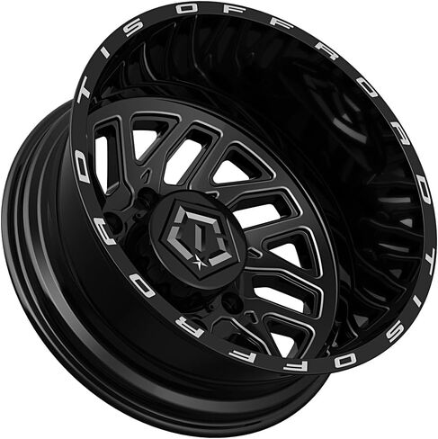 TIS 544B 22X10 Gloss Black Wheel - 8X6.50 Bolt Pattern, +10mm Offset, Hub Bore 125.2mm in Saudi Arabia
