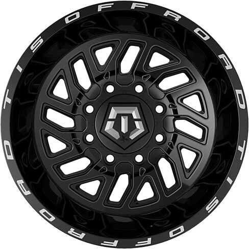 TIS 544B 22X10 Gloss Black Wheel - 8X6.50 Bolt Pattern, +10mm Offset, Hub Bore 125.2mm in Saudi Arabia