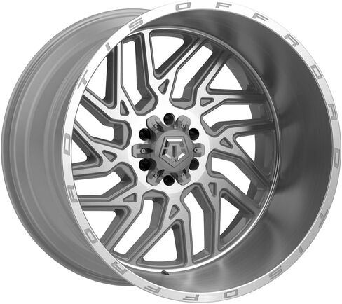 TIS 544B 22X10 Gloss Black Wheel - 8X6.50 Bolt Pattern, +10mm Offset, Hub Bore 125.2mm in Saudi Arabia